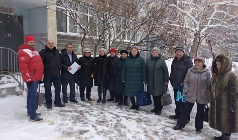 На встрече со старшими домов